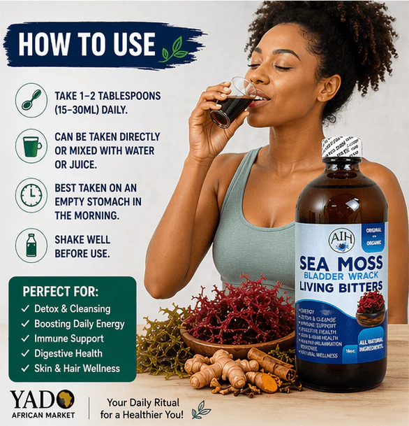 Sea Moss Living Bitters - 16oz - Image 5