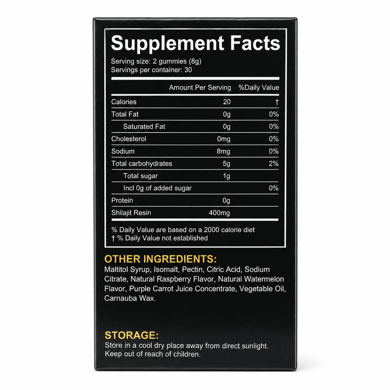 Shilajit Gummies | Himalayan Energy & Wellness Support - Image 3