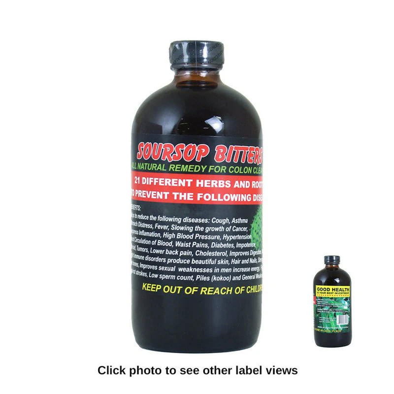 Soursop Bitters 16 fl oz – Herbal Detox Support - Image 2