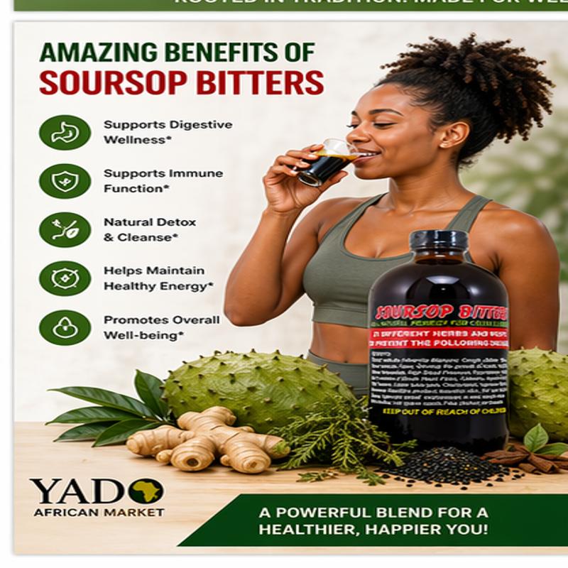 Soursop Bitters 16 fl oz – Herbal Detox Support - Image 5