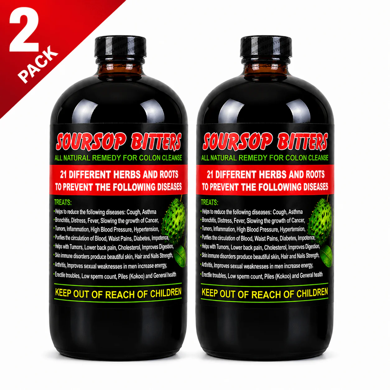 Soursop Bitters 16 fl oz – Herbal Detox Support - Image 8