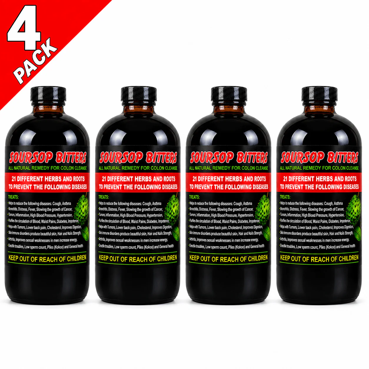 Soursop Bitters 16 fl oz – Herbal Detox Support - Image 9