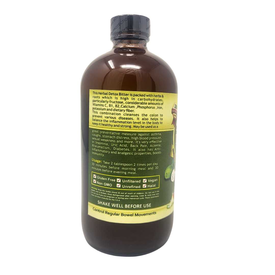 Soursop & Turmeric Living Detox Bitters By Essential Palace 5 In 1 Herbal TonicI 9 - Image 3