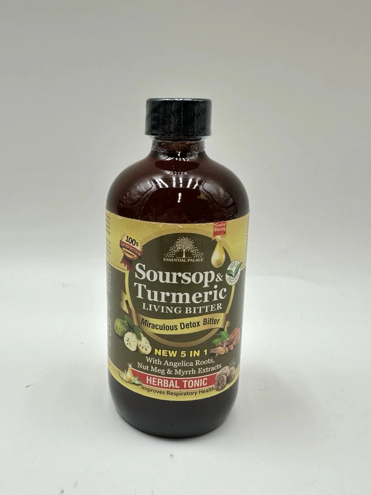 Soursop & Turmeric Living Detox Bitters By Essential Palace 5 In 1 Herbal TonicI 9 - Image 5