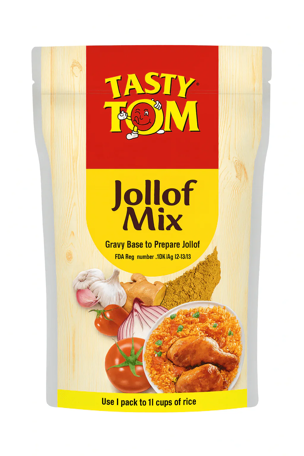 Tasty Tom Jollof Mix, 37oz (Ceebu Jën Spice Mix) - Image 2