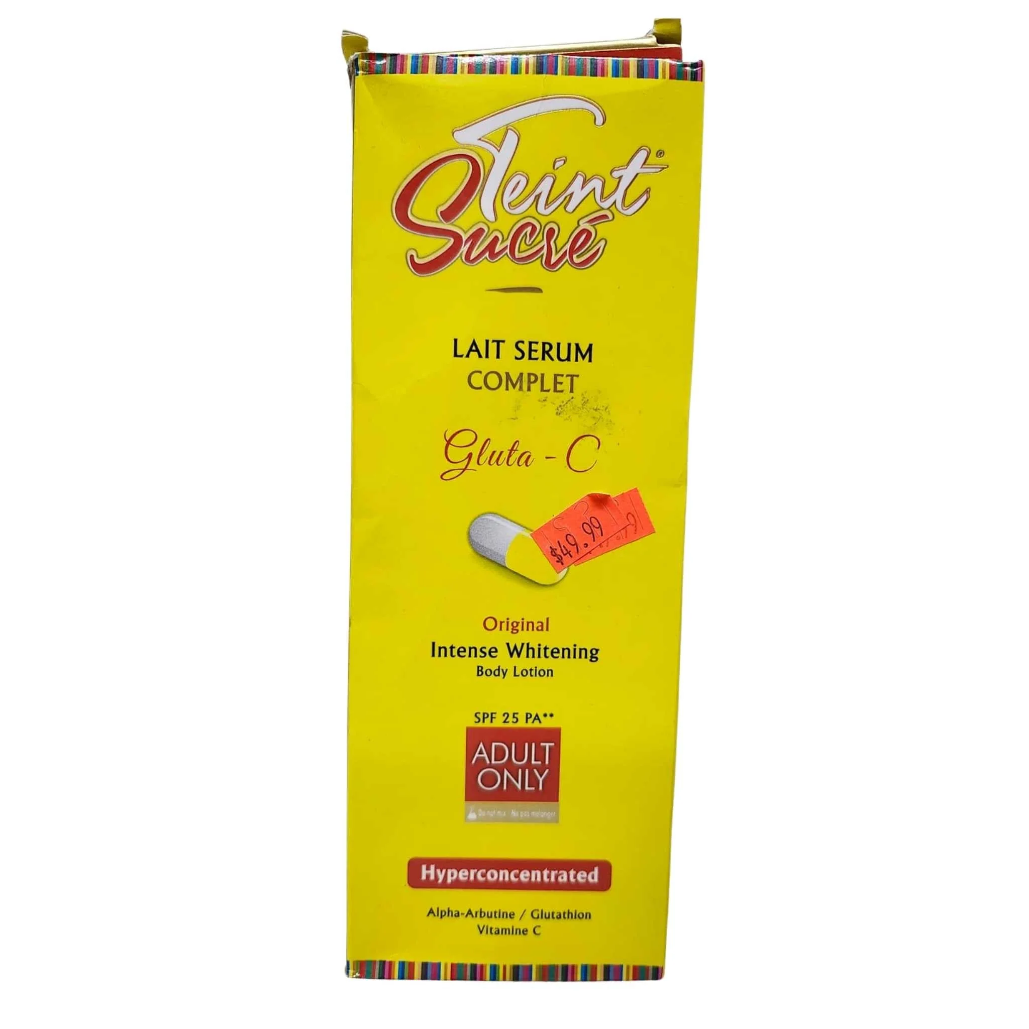 Teint Sucre Original Intense Whitening Body Lotion Gluta -C 300ml - Image 2
