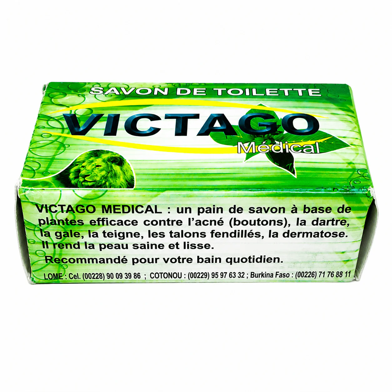 Victago Soap | Herbal African Black Soap Bar - Image 2
