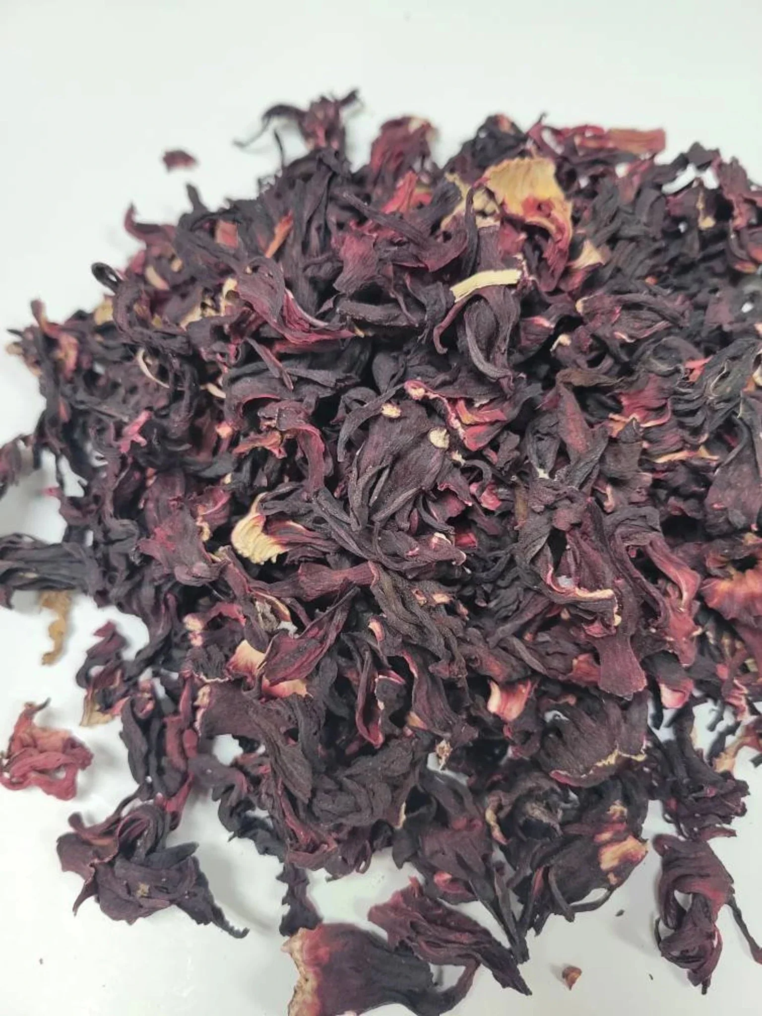 Organic Hibiscus leaves, zobo leaves, Sorrel leaves Dried herbs - Image 3